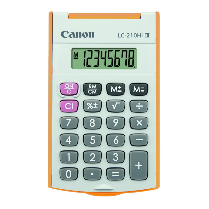 Canon LC-210Hi III 8-Digits Handheld Calculator